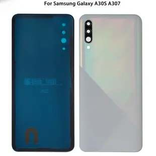 SAMSUNG 三星 Galaxy A30S A307 替換手機後蓋外殼後殼電池蓋帶相機鏡頭 LOR1