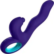 Femme Funn Klio Rabbit Vibrator, Dark Purple