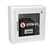 LIFEPAK Surface Mount Wall Cabinet with Alarm and Strobe