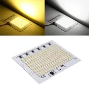 90W SMD5730 Outdooors Smart IC LED COB Chip Bead DIY Flood Light Lamp 220V 15219 PURE WHITE