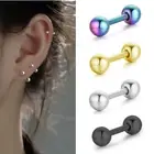Stainless Steel Post Ball Stud Earrings | Cartilage Earring | Helix Piercing