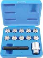 12pc Mercedes Locking Wheel Nut Socket Set PT12513