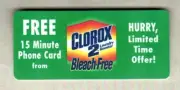 RESPONSECALL Clorox Promotional Phone Card