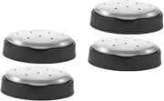 2sets Soap Hand Wash Basin Soap Case Soap Bars Metal Odor Absorber Soap Steel Soap Small Metal Soap Odor Removing Soap for Cooking Home Supplies Metal Soaps Silver Stainless 2pcs*2