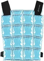 Inuteq Biobased 15° C PCM CoolOver, cooling vest , color: Blue , size: One Size