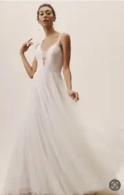 Wtoo by Watters Mercer Wedding Gown size 15 (16) BHLDN Plus Tulle NWT