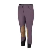 R.J. Classics Gulf Natural Rise Front Zip Breeches - Vintage Violet