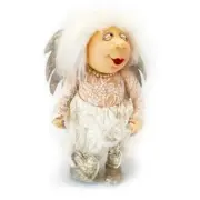 Cloth Art Doll Paper Pattern "Denise" by Jill Maas