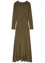 Khaite Valera Knitted Maxi Dress - Brown - S (UK8-10 / S) S (UK8-10 / S)