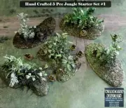 Wargaming Jungle Starter Terrain Sets Hand Made -For Warhammer|AOS|KOW|Fantasy