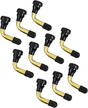 ULTECHNOVO Motorcycle Tire Valves Extenders 10pcs Set Extend Stem Adapters Excellent Sealing for