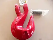 ( 2 ) 5/8" ALLOY STEEL, CHAIN GRAB HOOK LIFTING, RIGGING, TOWING..CLEVIS STYLE