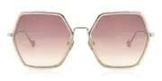 Sunday Somewhere ELIZABETH C2 Men's Sunglasses Pink Size 54
