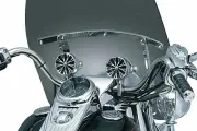 KURYAKYN SOUND OF CHROME AMPLIFIED SPEAKERS HARLEY SOFTAIL FLST HERITAGE FAT BOY