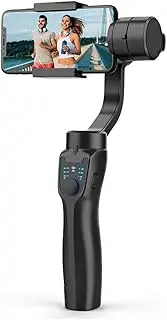 Gyorwst F8 Handheld 3- Gimbal Stabilizer Phone Holder Anti Shake Video Recording Stabilizer for Cellphone Smartphone