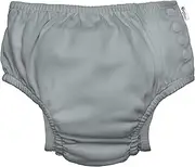 i play. Green Sprouts Unisex-Adult Snap Swim Diaper, Gray