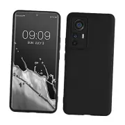 Case Compatible with Xiaomi 12T Pro Case - Protective Slim TPU black matte