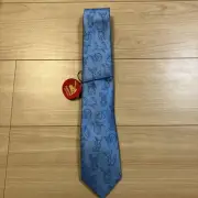Pokemon Tie Light Blue Eevee With Tag JPN Limited Edition Anime Rare Model Men A