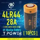 10x 4LR44 6V Battery citronella bark dog collar L1325 PX28A 28A A544 V34PX 476A