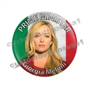 GIORGIA MELONI BUTTON - ITALY PRIME MINISTER - Italian Politics - Rome Venice