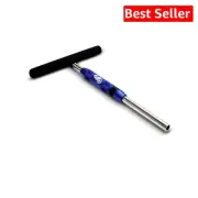 Compact 8-Inch T-Handle Bit Driver with Bearing Mounted Spinner and Padded Grip