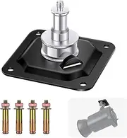 [NEEWER] Ceiling Mount, Wall and Ceiling Mount Adapter with 5/8” Stud and 1/4” Screw for Ring Light, Studio Monolight, LED Video Light, Projector & Microphone, Max Load: 44lb/20kg
