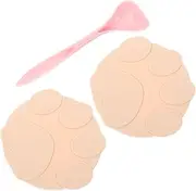 1Set Household Food Lid Wear Resistant Cat Food Cover with Food Spoon Replacement Lids for Sealing Canned Pet Food Flexible Dishwasher Safe Practical