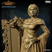 Wizard - Tysara Miniature Fits D&D Pathfinder Forgotten Realms War TTRPG