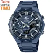 Casio Edifice ECB-2200YCB-2AJF WINDFLOW Cool Blue Analog Digital Men Watch NEW