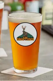 The Droptines - Rock & Roll - 16oz Pint Beer Mixing Glass Pub Barware Liquor 252