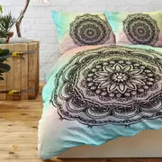 Mandala Quilt Cover Set - Early Morning