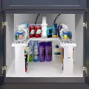 Under Sink Organizer for Bathroom and Kitchen | Versatile Under Sink Shelf