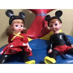 早期 米奇 米妮 米老鼠 人偶 公仔 眨眼 娃娃 迪士尼 眨眼娃娃 Disney