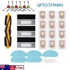 Main Brush Dust Bag Filter Set for Ecovacs Deebot Ozmo T8 AIVI Vacuum Cleaner AU