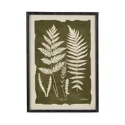 [OneWorld Collection] Moss Leafs Wall Art B