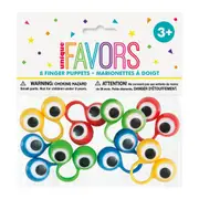 Googly Eye Finger Puppets (Pack of 8)