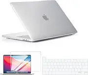 TECHPROTECTUS ColorLife Hardshell Case Designed for Apple MacBook Pro 16-inch (2021)[M1 Pro] Hard Cover with Screen Protector and Keyboard Cover - Crystal Clear