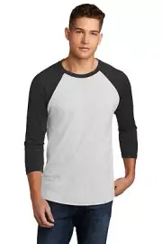 NL6051 Next Level Unisex Tri-Blend 3/4-Sleeve Raglan Tee