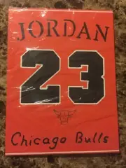 Michael Jordan 9”X12” Painting/Drawing Custom 1/1 Canvas Panel
