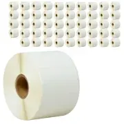 50 Rolls 2.25X1.25 1000/R Direct Thermal Labels For Zebra 2824 Eltron ZP450