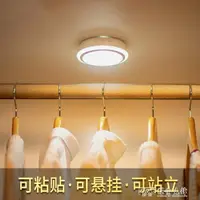 在飛比找樂天市場購物網優惠-[免運]LED圓形牆壁燈創意人體感應現代簡約個性餐廳璧燈書架