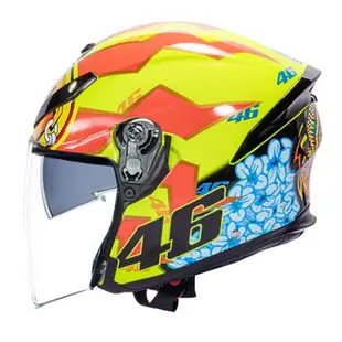 [安信騎士] AGV K-5 JET Soleluna 2001 半罩 安全帽 四分之三 K5 選手彩繪 日月