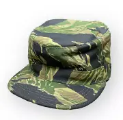 Vintage NOS 1987 Tiger Stripe Products Tiger Stripe Camo USMC CAP Hat USA 7 1/4