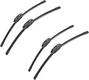 3PCS Car Wiper Compatible For Subaru FORESTER MK4 2013-2018 Front Rear Windshield Four Seasons Durable Accessories 2013 2018(4PCS)