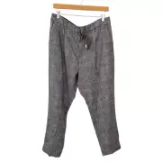 NWT All Saints Astrid Sparkle Houndstooth Trouser Pants size UK12 US8