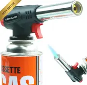 Butane Blow Torch 1300°C 360° Adj. Flame Cooking BBQ Welding