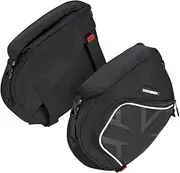ViaTerra 100% Waterproof Front Frame Motorcycle Bags (Set of 2) I Royal Enfield Himalayan 450 Accessories I Suitable for Touring & Trail Rides