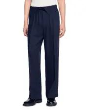 Sandro Wide-Leg Trousers