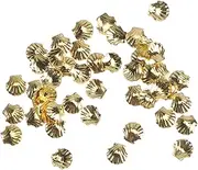Unique Nail Charms 100 Alloy Slices Nail Art Decals for Creative Manicure Parties Events