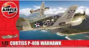 Airfix Curtiss P-40B Warhawk 1:72 Scale Plastic Model Plane Kit A01003B New Box